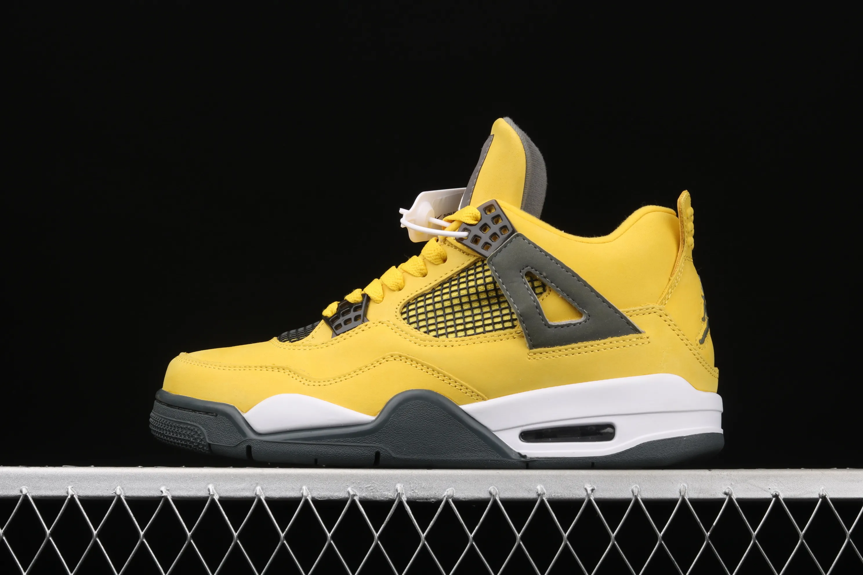 All categories Air Jordan Jordan series basketball shoes Air Jordan 4 Air Jordan 4 "Lightning" AJ4 Joe 4 yellow electric mother 314254-702